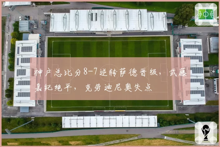 神户总比分8-7逆转萨德晋级，武藤嘉纪绝平，克劳迪尼奥失点